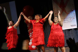 tina turner red dress