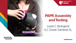PAPR Assembly and Testing - Level C Biological: ILC Dover Sentinel XL