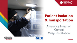 Ambulance Infection Control: Wrap Installation