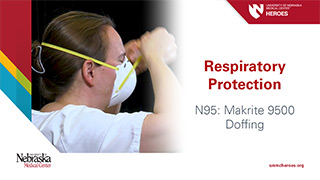 Respirator User Guide: N95 Makrite 9500 - Doffing