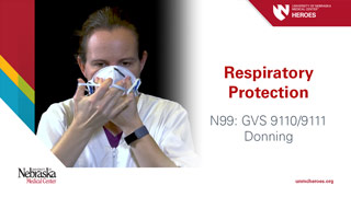 Respirator User Guide: N99 GVS 9110/9111 - Donning