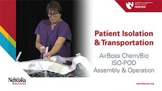 Patient Transportation Isolation Devices: AirBoss Chem/Bio ISO-POD - Assembly & Operation