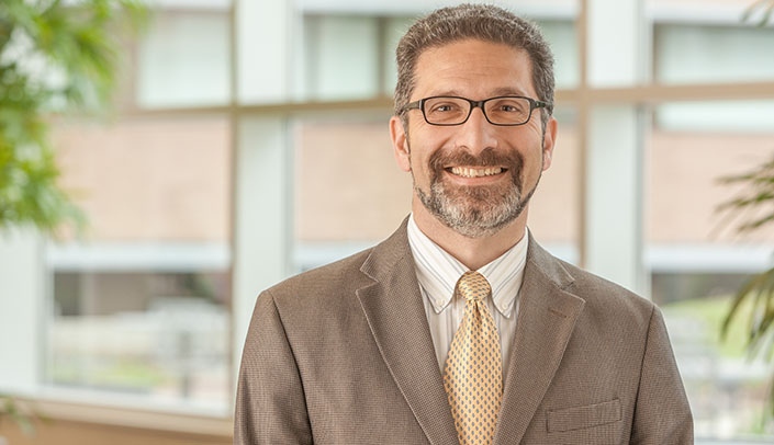 Image with caption: Andre Kalil, MD, professor in the UNMC Division of Infectious Diseases in the Department of Internal Medicine