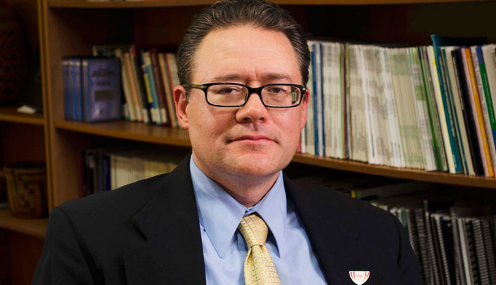 Image with caption: Fernando Wilson, Ph.D., associate professor of health services research and administration and acting director of the Center for Health Policy, will manage the new master's degree in health administration.